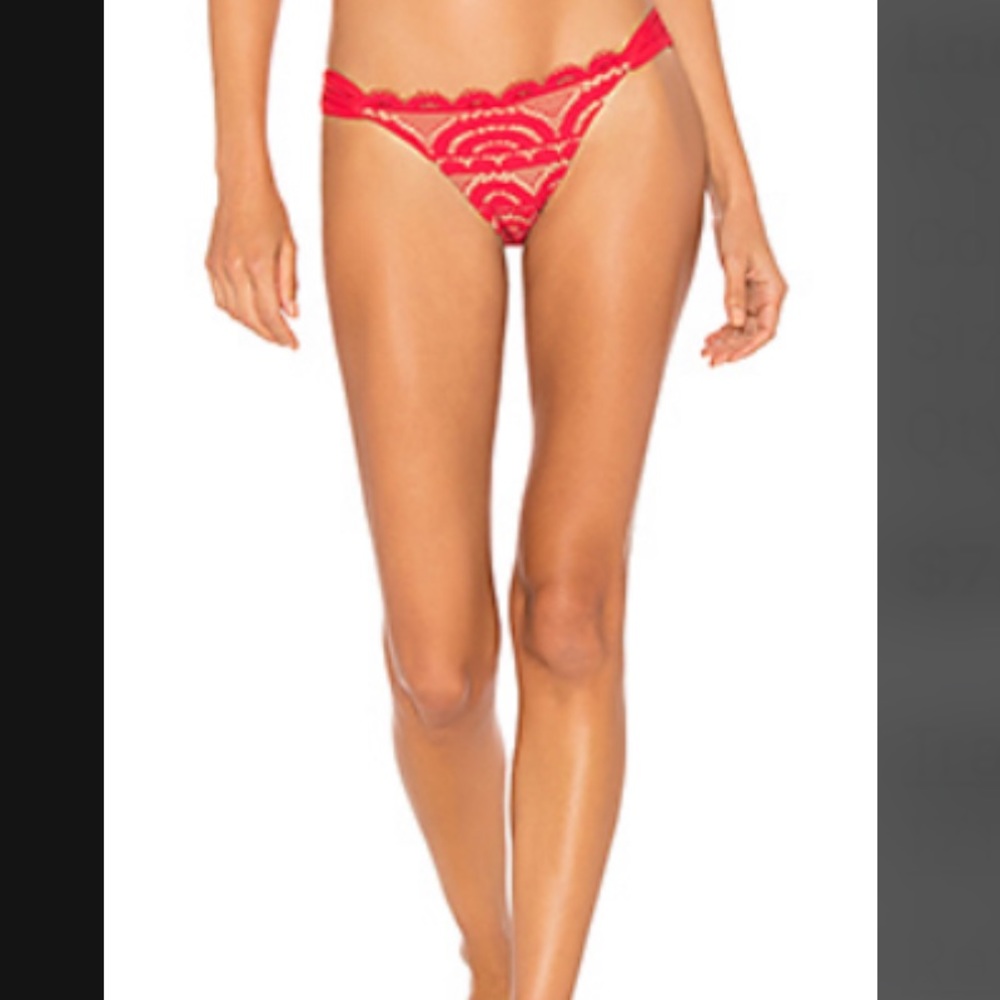 Lace bikini bottom